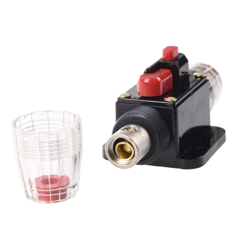 ANJOSHI 100A Auto Car Protection Stereo Switch Fuse Holders Inline Circuit Breaker Reset Fuse Inverter for Car Audio System Protection 12V-24V DC - Image 3